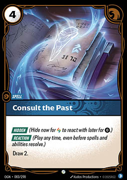 Consult the Past - 083/298 - Common