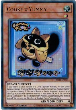 Cooky ☆ Yummy - JUSH-EN017 - Ultra Rare 1st Edition