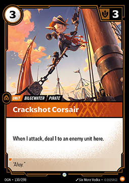 Crackshot Corsair - 130/298 - Common