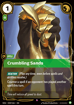 Crumbling Sands - 039/166 - Rare