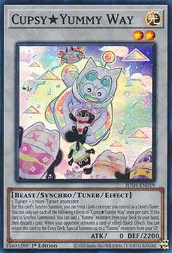 Cupsy ★ Yummy Way - JUSH-EN019 - Super Rare 1st Edition