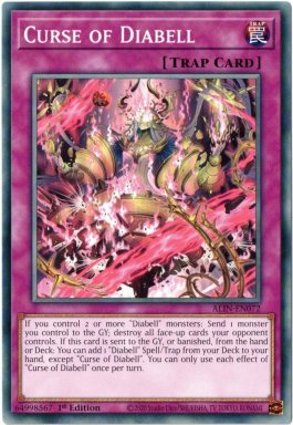 Curse of Diabell - ALIN-EN072 - Common 1st Edition