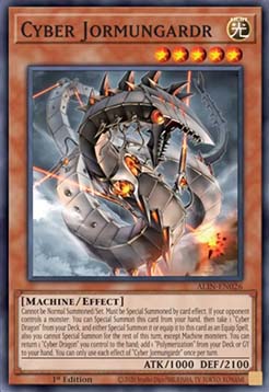 Cyber Jormungardr - ALIN-EN026 - Common 1st Edition