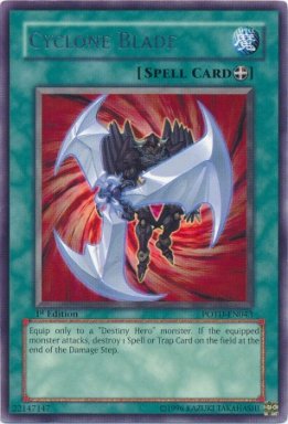 Cyclone Blade - POTD-EN043 - Rare