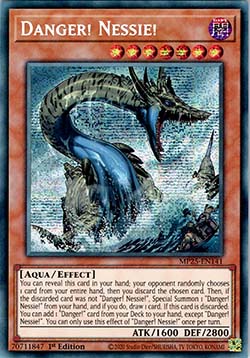 Danger! Nessie! - MP25-EN141 - Prismatic Secret Rare 1st Edition