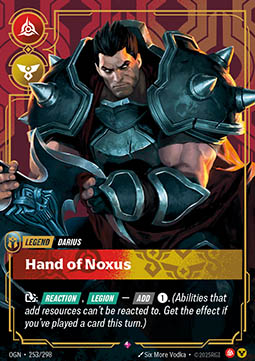 Darius, Hand of Noxus - 253/298 - Rare