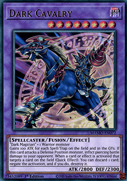 Dark Cavalry - MAMO-EN072 - Ultra Rare 1st Edition