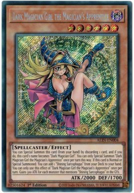 Dark Magician Girl the Magician's Apprentice - ALIN-EN004 - Secret Rare 1st Edition