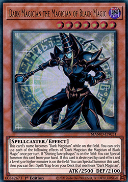 Dark Magician the Magician of Black Magic - MAMO-EN051 - Ultra Rare 1st Edition