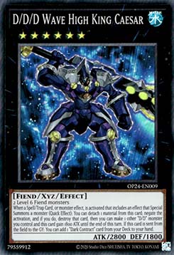 D/D/D Wave High King Caesar - OP24-EN009 - Super Rare