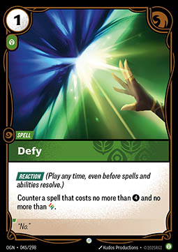 Defy - 045/298 - Common