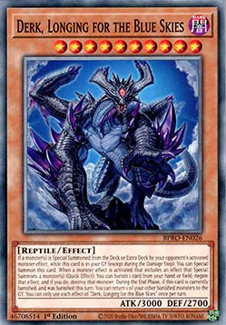 Derk, Longing for the Blue Skies - BPRO-EN026 - Common 1st Edition