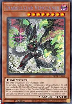 Diabellstar Vengeance - ALIN-EN011 - Secret Rare 1st Edition