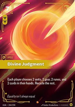 Divine Judgment - 244/298 - Epic