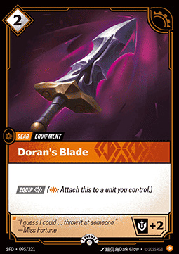 Doran's Blade - 095/221 - Common Foil Promo
