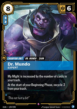 Dr. Mundo - 109/298 - Rare