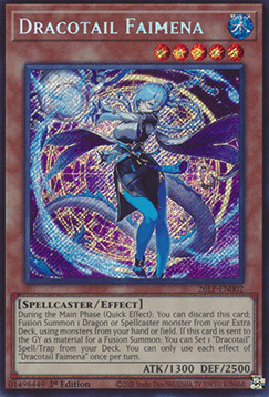 Dracotail Faimena - 26LP-EN002 - Secret Rare 1st Edition