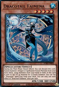 Dracotail Faimena - JUSH-EN002 - Collectors Rare 1st Edition