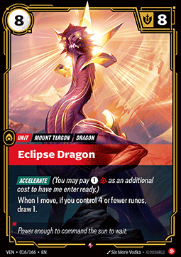 Eclipse Dragon - 016/166 - Rare