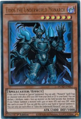 Eidos the Underworld Monarch - DUAD-EN017 - Ultra Rare 1st Edition
