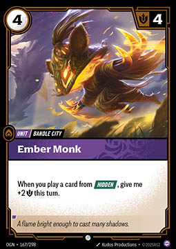 Ember Monk - 167/298 - Common