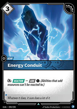 Energy Conduit - 098/298 - Uncommon