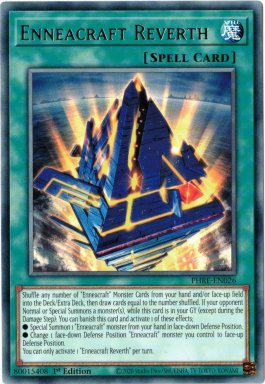 Enneacraft Reverth - PHRE-EN026 - Rare 1st Edition