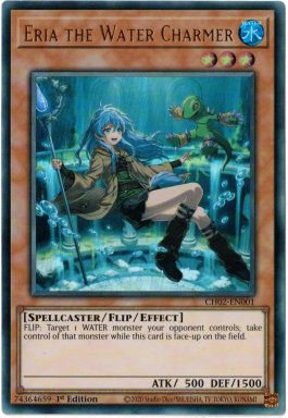 Eria the Water Charmer(New artwork) - CH02-EN001 - Ultra Rare 1st Edition