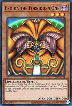 Exodia the Forbidden One - LOB-EN124 Ultra Rare