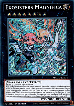 Exosisters Magnifica(New artwork) - MAMO-EN036 - Secret Rare 1st Edition