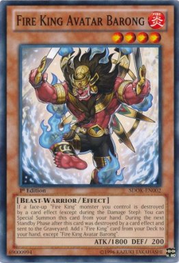 (LP) Fire King Avatar Barong - SDOK-EN002 - 1st Edition