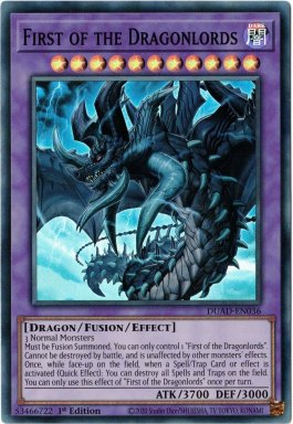 First of the Dragonlords - DUAD-EN036 - Super Rare 1st Edition