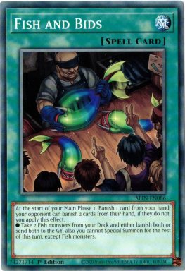 Fish and Bids - ALIN-EN086 - Common 1st Edition