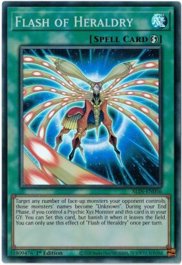 Flash of Heraldry - ALIN-EN056 - Super Rare 1st Edition