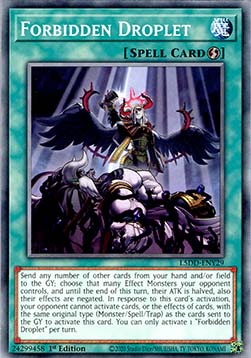 Forbidden Droplet - L5DD-ENY29 - Common 1st Edition