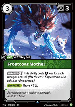 Frostcoat Mother - 032/166 - Uncommon