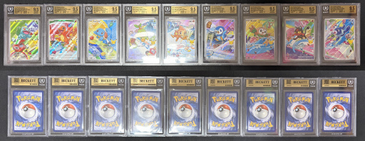 Full Set First Partner Collection Series One - Beckett 9.5 Gem Mint