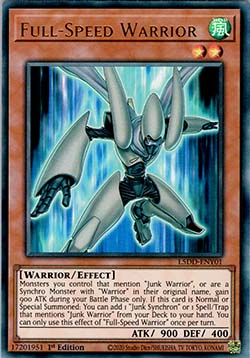 Full-Speed Warrior - L5DD-ENY01 - Ultra Rare 1st Edition