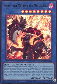 Futsu no Mitama no Mitsurugi - L26D-ENM09 - Ultra Rare 1st Edition