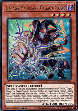Gagaga Magician - Gagaga Magic - MAMO-EN011 - Ultra Rare 1st Edition