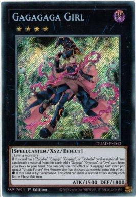 Gagagaga Girl - DUAD-EN043 - Secret Rare 1st Edition