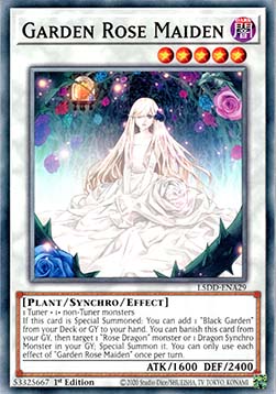 Garden Rose Maiden - L5DD-ENA29 - Common 1st Edition