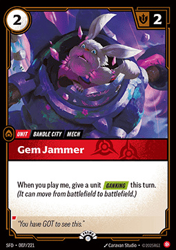 Gem Jammer 007/221 - Common (P)