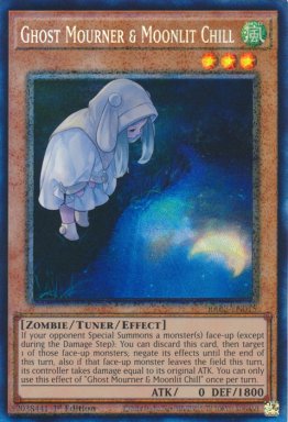 Ghost Mourner & Moonlit Chill(alternate art) - RA02-EN015 - Collector's Rare 1st Edition
