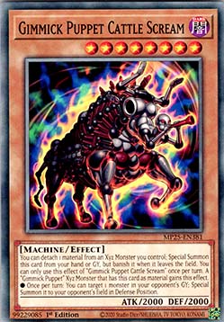 Gimmick Puppet Cattle Scream - MP25-EN381 - Commom 1st Edition