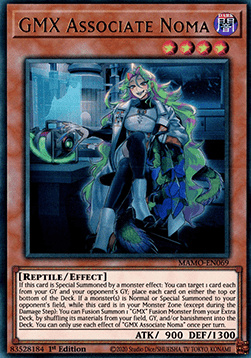GMX Associate Noma - MAMO-EN069 - Ultra Rare 1st Edition