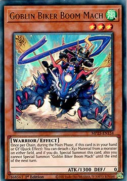 Goblin Biker Boom Mach - MP25-EN154 - Ultra Rare 1st Edition