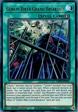 Goblin Biker Grand Breakout - MP25-EN251 - Ultra Rare 1st Edition