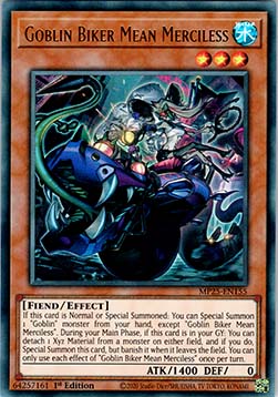 Goblin Biker Mean Merciless - MP25-EN155 - Ultra Rare 1st Edition
