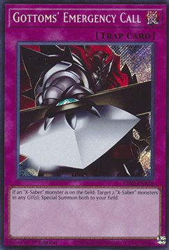 Gottoms' Emergency Call - L26D-ENX26 - Secret Rare 1st Edition